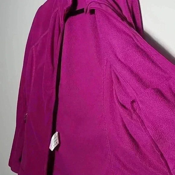 EDDIE BAUER Ladies Full-Zip Microfleece Pink Jacket EB225 Size Medium - Picture 5 of 13